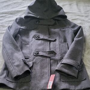 Merona Gray Women's Pea Coat